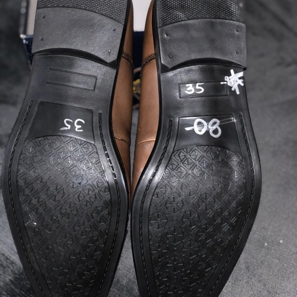 Mens size 8.5 La Milano Oxford cap toe dress shoes - Picture 4 of 10